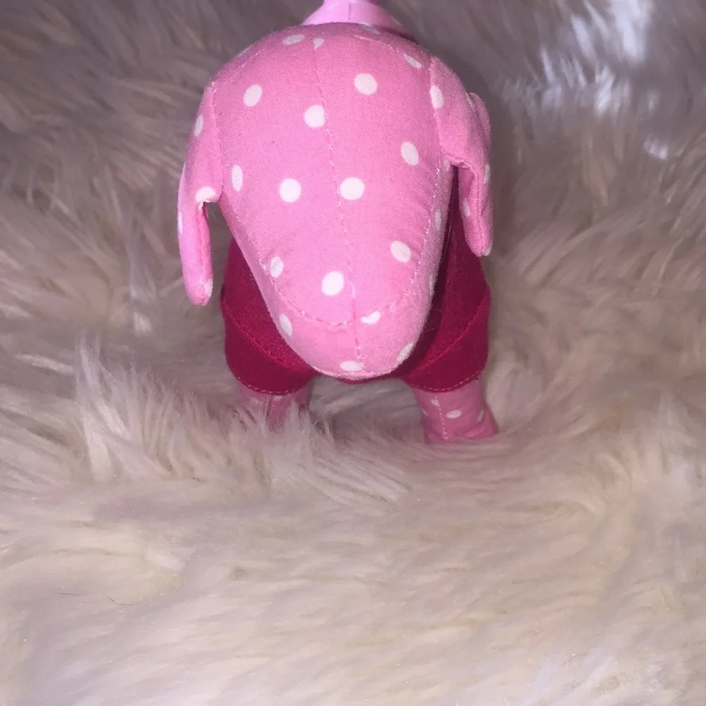 PINK collectible dog from Victoria’s Secret peace and heart sweater - Picture 4 of 5
